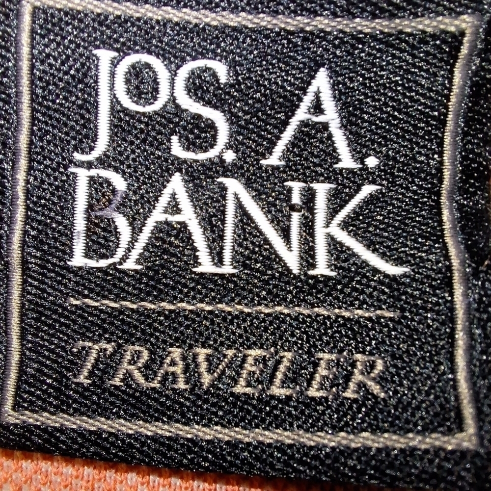 Jos.A.Bank men's large Polo in a multicolored striped pattern. - Picture 3 of 6